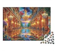 Palacio de Versalles Puzzles Entretenimiento Creativo Rompecabezas 1000 Piezas Obra De Arte De Juego De para Adultos Y Niños 70x50cm/1000pcs