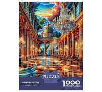 Palacio de Versalles Puzzles Entretenimiento Creativo Rompecabezas 1000 Piezas Obra De Arte De Juego De para Adultos Y Niños 70x50cm/1000pcs