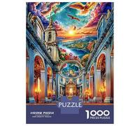 Palacio de Versalles Puzzles Entretenimiento Creativo Rompecabezas 1000 Piezas Obra De Arte De Juego De para Adultos Y Niños 38x26cm/1000pcs