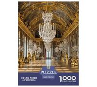 Palacio de Versalles Puzzles Imposible,desafío para Adultos 1000 Piezas Obra De Arte De Juego De para Adultos Y Niños A Partir De 12 Años 70x50cm/1000pcs