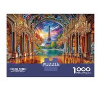 Palacio de Versalles Rompecabezas 1000 Piezas, Puzzles Imposible, De Juego De para Adultos Y Niños A Partir De 14 Años 38x26cm/1000pcs