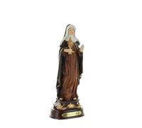 Palacio del Rosario Estatua de Santa Clara en resina 17 cm - Estatua de los Santos - Culto Cristiano de Plástico
