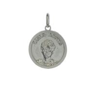 Palacio del Rosario Medalla de Carlo Acutis de 18 mm de metal - Medalla y cruz metálica - Culto Cristiano de Metal