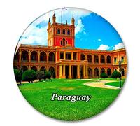 Palacio Presidencial de Paraguay Imán de Nevera, imánes Decorativo, abridor de Botellas, Ciudad turística, Viaje, colección de Recuerdos, Regalo, Pegatina Fuerte para Nevera