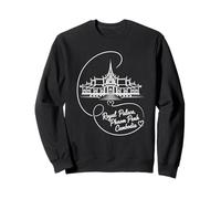 Palacio Real, Phnom Penh, Camboya Signature Heart Art Sudadera