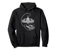 Palacio Real, Phnom Penh, Camboya Signature Heart Art Sudadera con Capucha