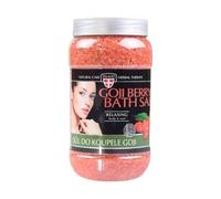 Palacio Sales de baño Relax con Goji y aceite de almendras - sin aceite mineral, parabenos ni silicona - 1,2 kg