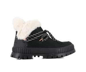 Paladium Mujer Pallashock Lo Invierno Botín, Negro, 39 EU
