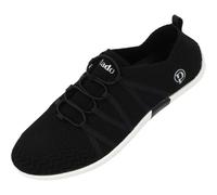 Palado Zapatillas deportivas para mujer Lostos - Zapatillas de moda con sistema de cordones rápidos, elegantes y cómodas, aspecto deportivo versátil, Negro , 39 EU