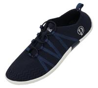 Palado Zapatillas deportivas para mujer Lostos - Zapatillas de moda con sistema de cordones rápidos, elegantes y cómodas, aspecto deportivo versátil, azul marino, 40 EU