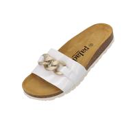 Palado Zapatos abiertos 'Gozo' oro / blanco 41 oro / blanco