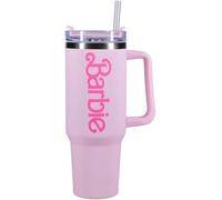 Vaso Termo XL Logo Barbie Con Pajita Soft Touch 1200 mls