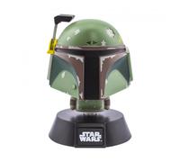Paladone Star Wars Bobba Fett 3D Icon BDP | Carácter icónico Oficial de Disney Mandalorian | Empire Strikes Back | Luz Nocturna Brillante o lámpara de Escritorio, Verde