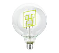 Paladone - Bombilla LED de neón decorativa de Minecraft con rosca E27 - Para cualquier lámpara compatible con Edison, regalo coleccionable de gaming con licencia oficial, para dormitorios y hogares