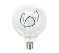 Paladone - Bombilla LED de neón decorativa E27 de Stitch con licencia oficial de Disney - Para cualquier lámpara compatible con Edison, regalo coleccionable de Lilo y Stitch, para dormitorio y hogar