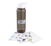 Paladone Botella de agua con calcomanías de Star Wars, talla única, multicolor