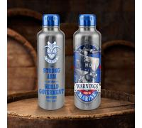 Paladone Botella acero inoxidable Marines One Piece 500 ml tapa de rosca - Licencia oficial