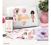 Paladone Calcomanías Barbie Gadget - Decora con divertidos accesorios de calcomanías Barbie - 22 calcomanías