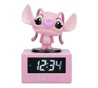 Paladone Disney - Reloj Despertador (11,9 cm), diseño de ángel, Color Rosa