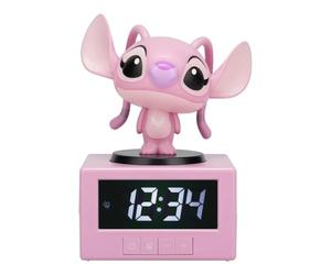 Paladone Disney - Reloj Despertador (11,9 cm), diseño de ángel, Color Rosa