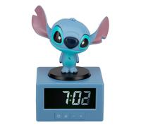 Paladone Disney Stitch - Reloj Despertador Digital con luz Nocturna y música, con Licencia Oficial de Lilo and Stitch, decoración de Dormitorio para niños y Adolescentes, Idea