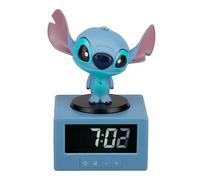 Paladone Disney Stitch - Reloj Despertador Digital con luz Nocturna y música, con Licencia Oficial de Lilo and Stitch, decoración de Dormitorio para niños y Adolescentes, Idea