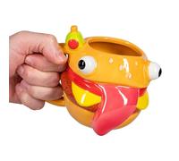 Paladone Fortnite Durrr - Taza con forma de hamburguesa de 450 ml, taza de café de cerámica con licencia oficial para juegos, para té, chocolate caliente y más, regalo para niños