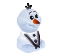 Paladone Frozen Olaf Lámpara SquishyGlo de silicona, con licencia oficial Disney, recargable y sin cables, para dormitorio infantil y juvenil, artículo coleccionable