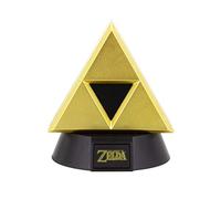 Paladone Gold Triforce Icon Light | Basado en la leyenda de Zelda | Ideal para habitaciones de niños, oficina y hogar | Mercancía de juegos Pop Culture