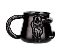 Paladone Harry Potter Dark Mark Nagini Taza negra de cerámica de 400 ml con licencia oficial, estilo mortífago, productos promocionales del Mundo Mágico, regalo para adultos y fans de Potter