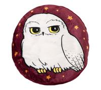 Paladone Harry Potter Hedwig - Manta de cojín 2 en 1, Manta de Viaje con Licencia Oficial de Harry Potter, Plegable, Suave y esponjosa, diseño Compacto para decoración de Sala de Estar o Dormitorio