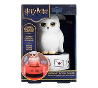Paladone Hedwig Luz nocturna y alarma con sensor de movimiento, lámpara led con licencia oficial de Harry Potter para dormitorios infantiles, adolescentes, hogar, regalo para fans de Potter