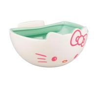 Paladone Bol cerámico Hello Kitty para aperitivos con soporte móvil y licencia oficial Sanrio