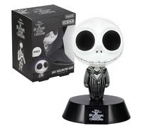 Paladone Jack Skellington Icon Light - Producto oficial de Pesadilla antes de Navidad, regalo coleccionable para fanáticos del cine, decoración espeluznante de Halloween, funciona con pilas (10 cm)