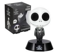 Paladone Jack Skellington Icon Light - Producto oficial de Pesadilla antes de Navidad, regalo coleccionable para fanáticos del cine, decoración espeluznante de Halloween, funciona con pilas (10 cm)