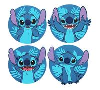 Pack de 4 posavasos disney stitch
