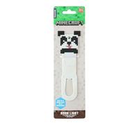 Paladone Minecraft Panda - Luz de lectura LED con clip y marcapáginas, regalos con licencia oficial para jugadores, accesorios de libros para fanáticos de la cultura pop, niños, adolescentes, adultos,