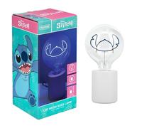 Paladone - Lámpara de neón LED decorativa de Stitch con licencia oficial de Disney - Bombilla de vidrio E27, regalo coleccionable de Lilo y Stitch, divertida luz para dormitorios y hogares