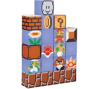 Lámpara De Led Paladone Súper Mario Bros Modelo Bloques