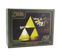 Lámpara Trifuerza Zelda - Lámpara de Ambiente, Decoración para Oficina o Dormitorio, Regalo para Gamers, Funciona con Pilas, Producto Oficial de Nintendo
