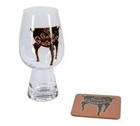 Set de vaso y posavasos Leaky Cauldron Harry Potter - Producto oficial, regalo para fans de Harry Potter, vaso de 550ml (18 oz)