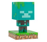 Paladone - Luz con forma de zombie ahogado de Minecraft, con licencia oficial, para dormitorios infantiles, salas de juegos y hogar