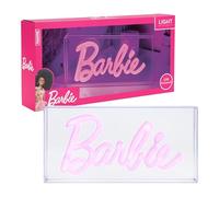 Paladone Luz de neón LED Barbie - Producto oficial, luz rosa independiente o montada en la pared, accesorios y decoración para habitación de maquillaje