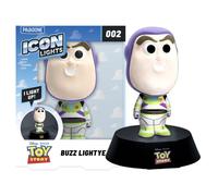 Paladone Luz Icono de Buzz Lightyear de 11 cm, Luz Nocturna LED de Toy Story, Lámpara de Escritorio o Mesita de Noche Funciona con Pilas, Mercancía Oficial de Disney