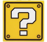 Paladone Luz nocturna Question Block Super Mario - Producto oficial Nintendo, sensor nocturno automático y portátil con adhesivo de pared, regalo retro para gamers