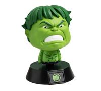 Paladone Marvel Hulk Icon Light, 11cm LED Desk or Bedside Lamp, Battery Powered AAA, Officially Licensed Marvel Collectible, Compact Night Light
