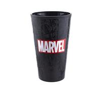 Paladone Marvel Logo Beber Glass, Producto oficial para juegos PP7981MC