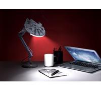 Lámpara de escritorio posable Millennium Falcon - Producto oficial Disney Star Wars, decoración de luz Star Wars, regalo para hombres