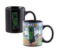 Paladone minecraft creeper heat change mug tazón multicolor universal