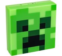 Paladone Minecraft Creeper - Luz nocturna, función de sensor nocturno, portátil, parte trasera adhesiva para colocación en pared, regalo oficial y decoración de dormitorio para fanáticos de Minecraft
